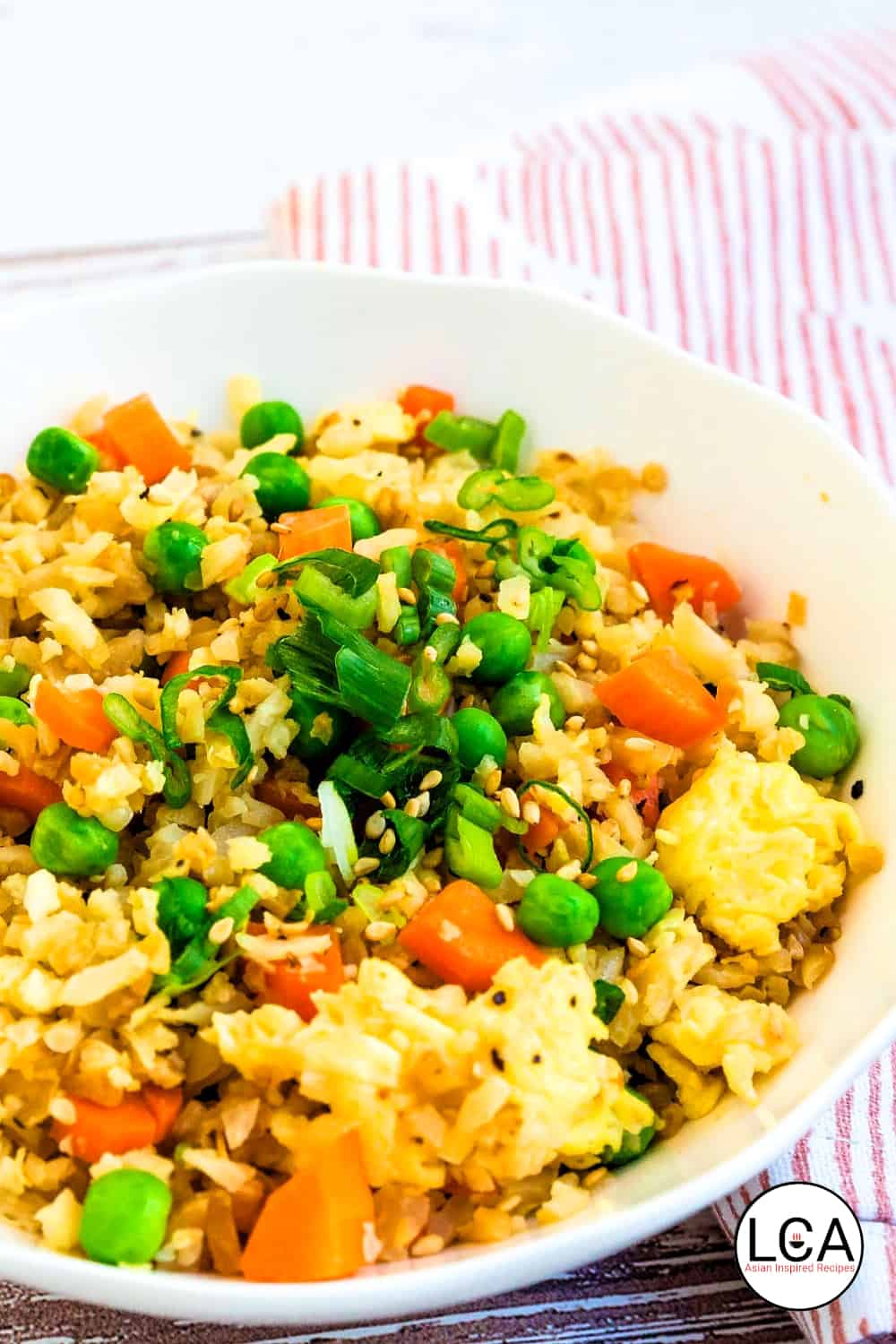 Veg Fried Rice Garlic Half